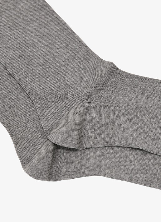 Reiss Milo sokken in katoenblend met logo - detail 2 grey / grijs