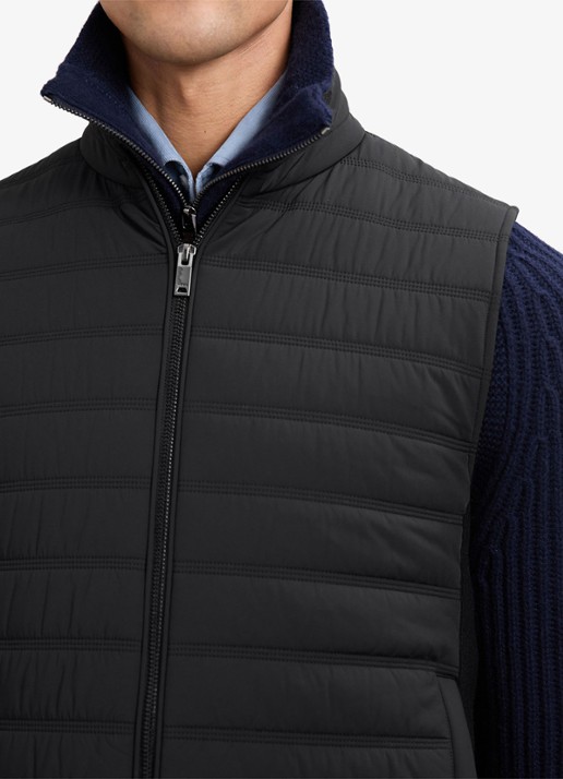 Reiss Newford bodywarmer met steekzakken - detail 6 black / zwart