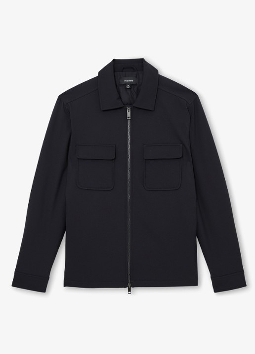 Reiss Oshei overshirt met borstzakken