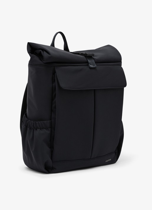 Reiss Pascal Technical Roll-Top rugzak met logo - detail 3 navy / blauw