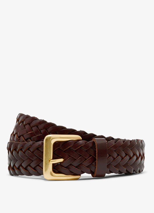 Reiss Penelope riem van leer