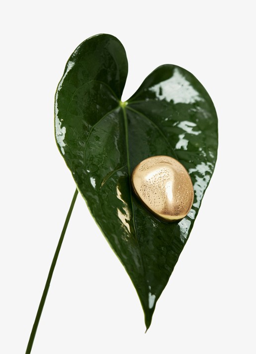Reiss Pernill oorstekers  - detail 4 goud