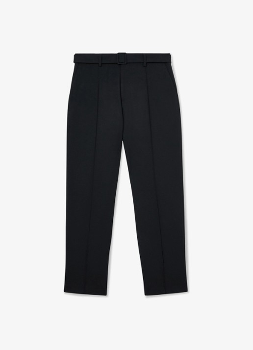 Reiss Peshi straight fit pantalon met ceintuur