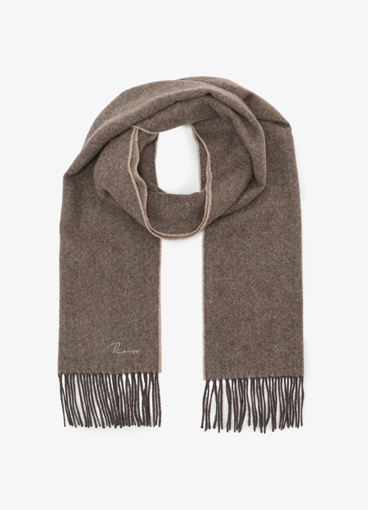 Reiss Picton sjaal in kasjmierblend 180 x 31 cm