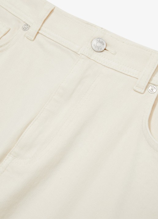 Reiss Picton slim fit jeans met stretch - detail 4 wit