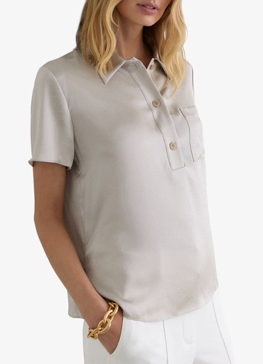 Reiss Polly tuniek van zijde
