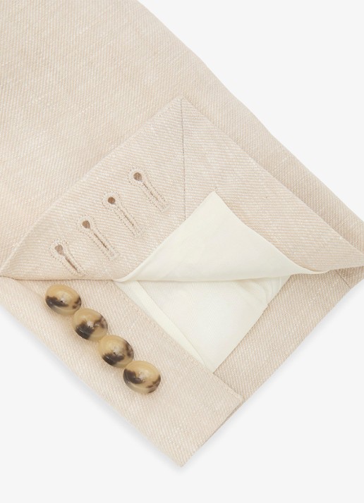 Reiss Regular fit colbert met steekzakken - detail 7 stone / beige