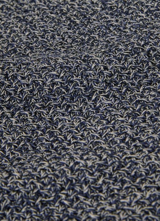 Reiss Regular fit polo met gemêleerd dessin - detail 6 indigo blue / blauw