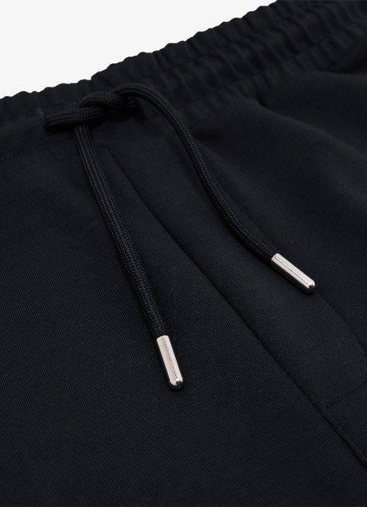 Reiss Reid straight fit korte broek met steekzakken - detail 6 donkerblauw