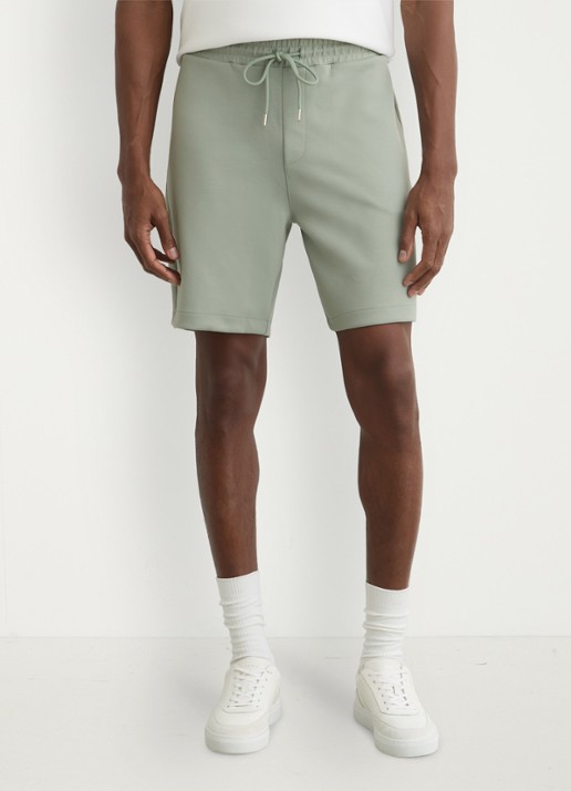 Reiss Reid straight fit korte broek met steekzakken - detail 2 mint