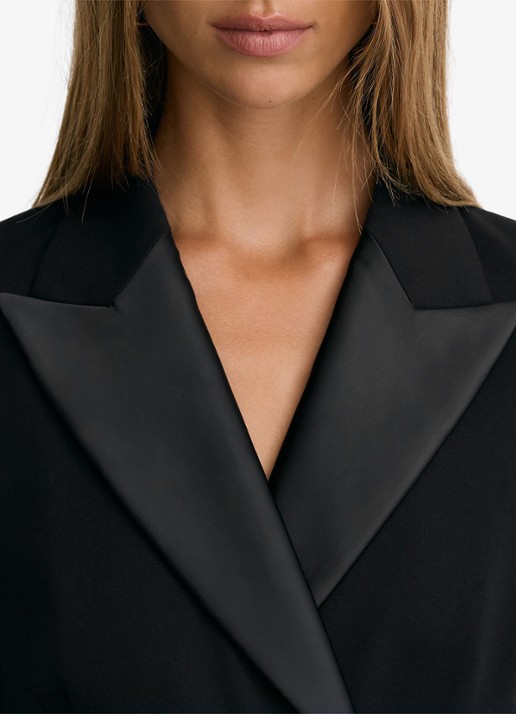 Reiss Remi wide leg blazer jumpsuit
