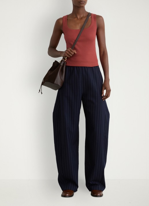 Reiss Riva tanktop met stretch - voorkant 3 rood