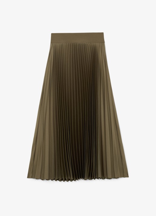 Reiss Seren geplooide midirok