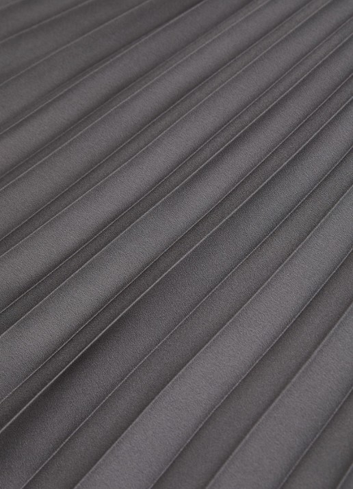 Reiss Seren midi rok met plissé - detail 7 grey / grijs