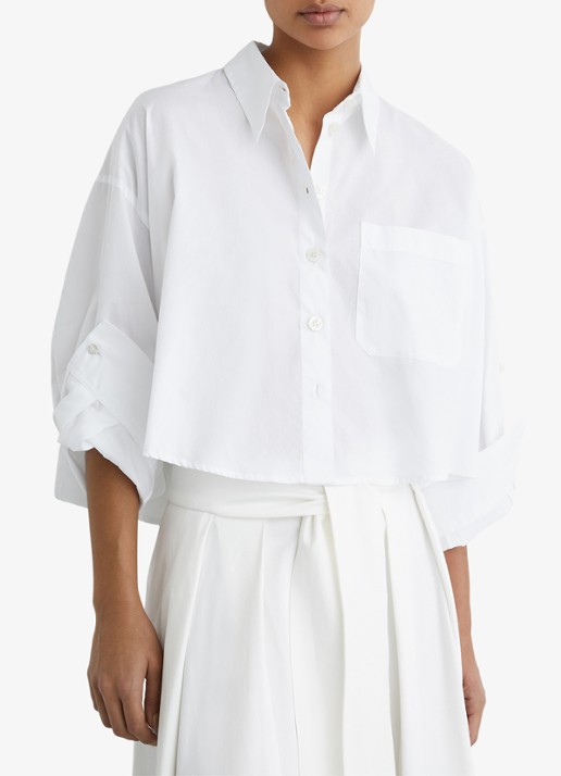 Reiss Solenge blouse met borstzak