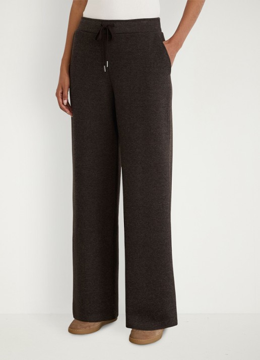Reiss Sylvie mid waist wide leg joggingbroek