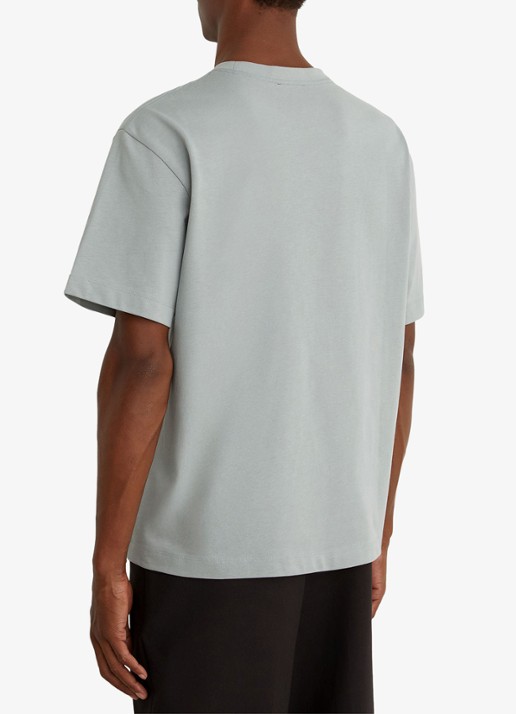 Reiss Tate T-shirt met stretch - achterkant 6 lichtblauw