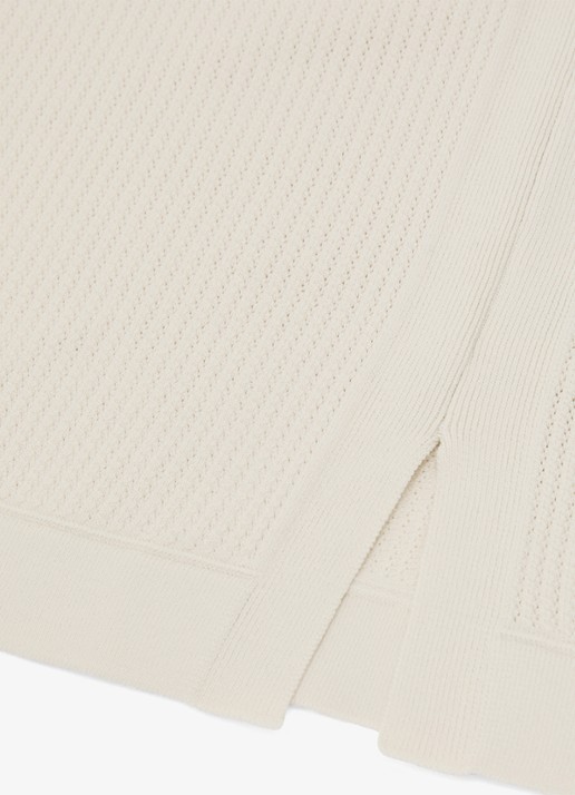 Reiss Watson singlet met structuur - detail 6 gebroken wit