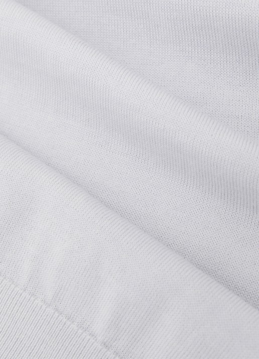 Reiss Wessex sweater van merino wol - detail 3 lichtblauw