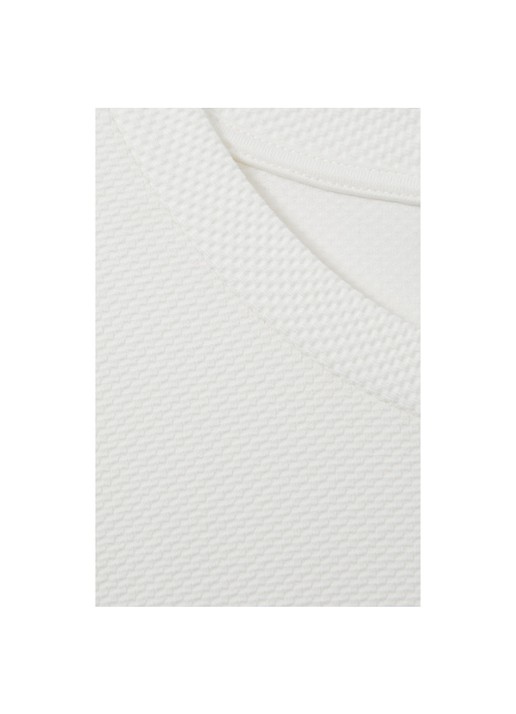 Reiss Wick T-shirt met structuur - detail 2 wit