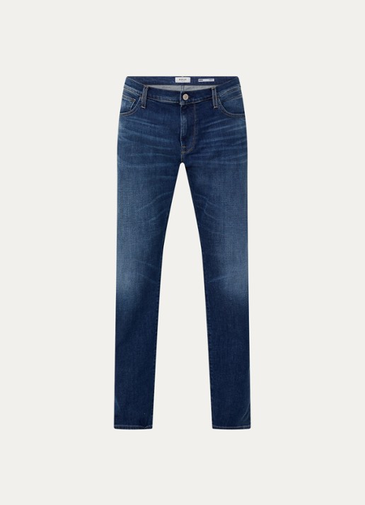 Replay Aideen loose fit jeans met donkere wassing