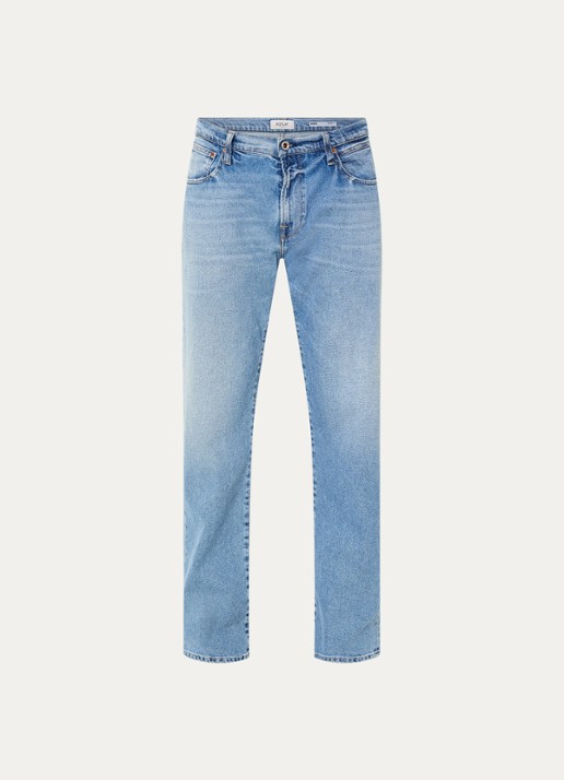 Replay Aideen loose fit jeans met steekzakken - voorkant 2 indigo