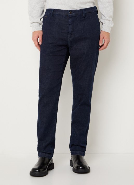 Replay Benni slim fit chino met steekzakken