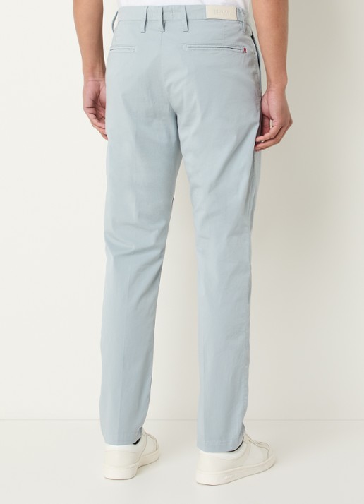 Replay Benni slim fit chino met steekzakken - achterkant 3 lichtblauw