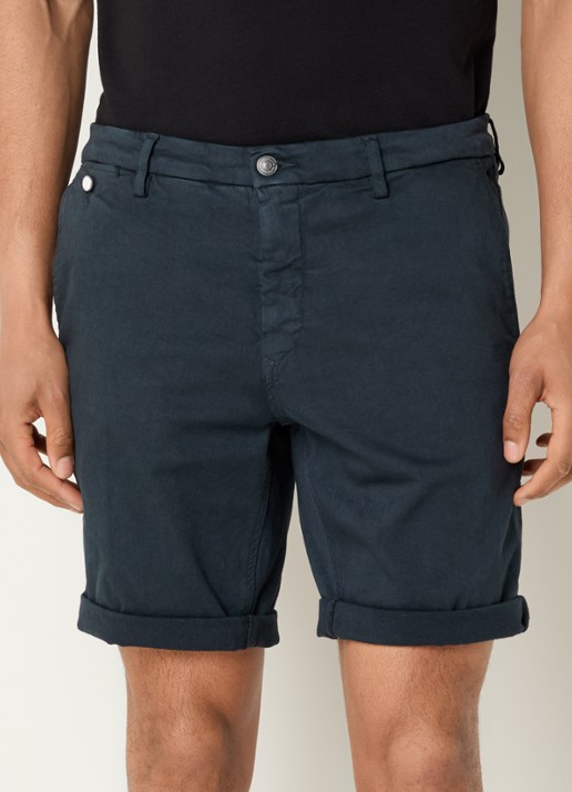 Replay Benni straight fit korte chino met steekzakken