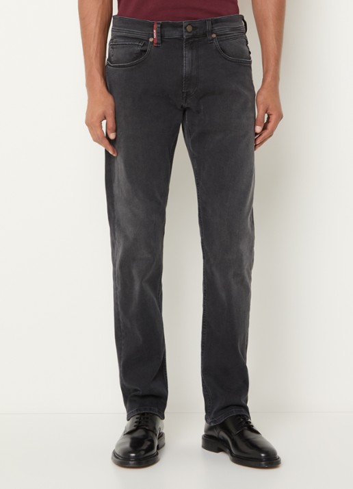 Replay Grover straight leg jeans met steekzakken