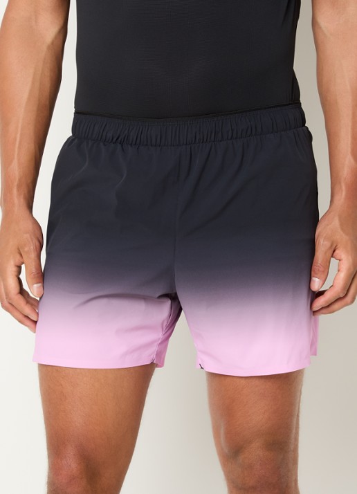 Represent 247 Ghost straight fit korte broek met logo - detail 3 lila