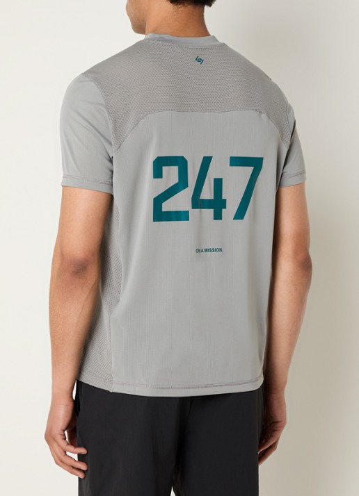 Represent 247 Numbers T-shirt met logo- en backprint