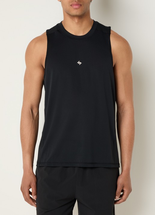 Represent 247 Numbers tanktop met logo- en backprint - achterkant 3 zwart