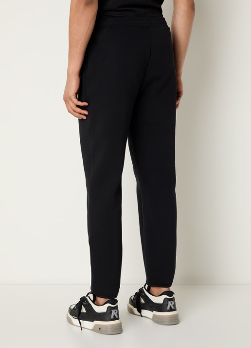 Represent 247 Numbers tapered fit joggingsbroek met logo en steekzakken - achterkant 3 zwart