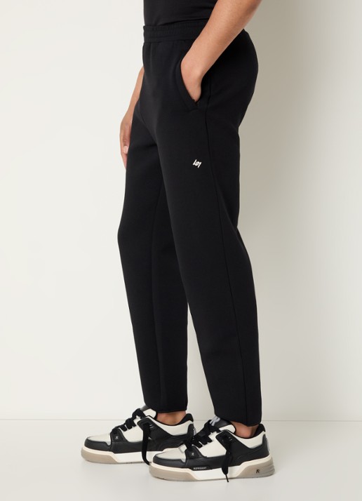 Represent 247 Numbers tapered fit joggingsbroek met logo en steekzakken - detail 2 zwart