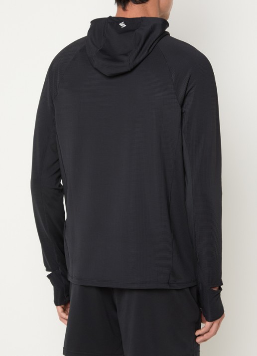 Represent 247 Ultra trui met capuchon en logo - achterkant 4 zwart