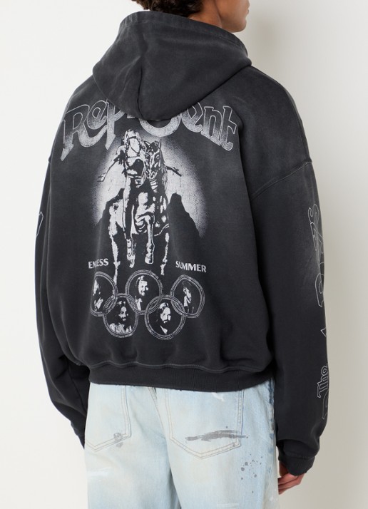 Represent Beach Boys sweatvest met logo- en backprint