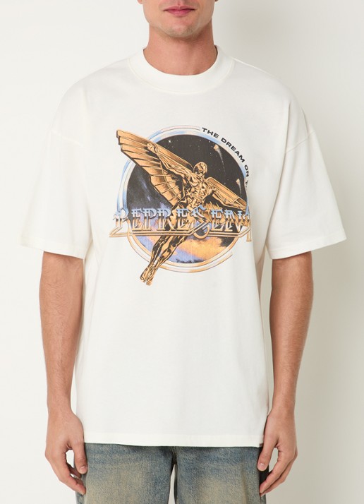 Represent Golden Tour T-shirt met front- en backprint
