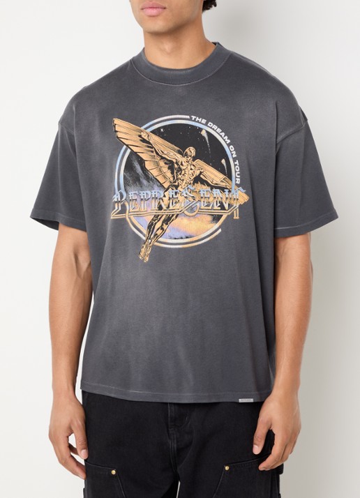 Represent Golden Tour T-shirt met front- en backprint