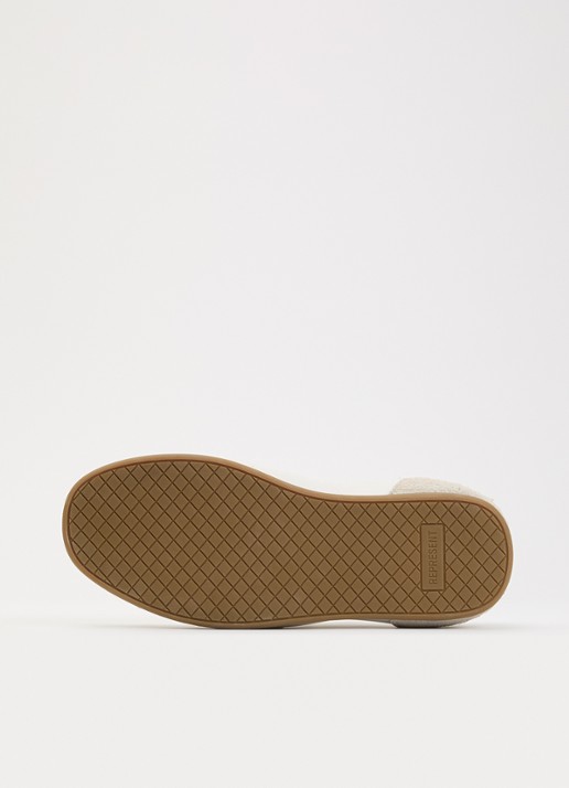 Represent Low-Pro sneaker van leer met suède details - detail 3 wit