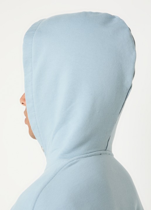 Represent Owners Club hoodie met logo- en backprint - detail 2 blauwgrijs