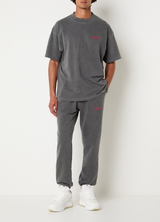 Represent Owners Club joggingbroek met steekzakken - voorkant 4 zwart