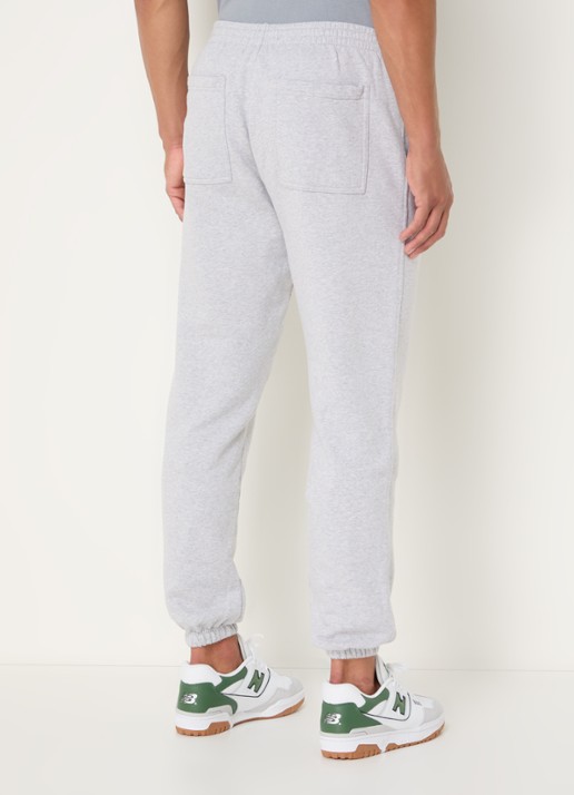 Represent Owners Club tapered fit joggingbroek met logo en steekzakken - achterkant grijsmele