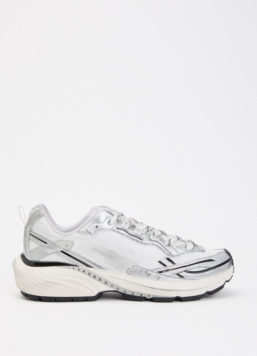 Represent Storm-Torn sneaker van mesh met metallic details