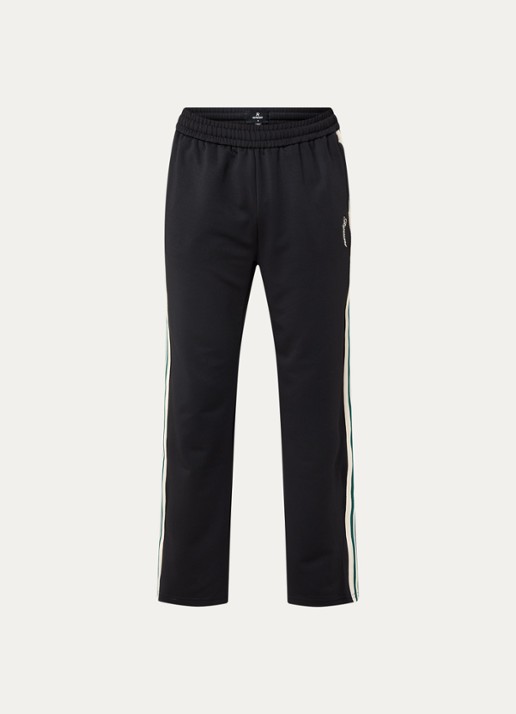 Represent Straight fit joggingbroek met ritszakken - voorkant zwart