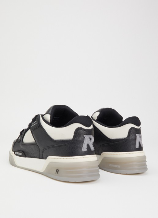 Represent Studio sneaker van leer - achterkant 9 zwart
