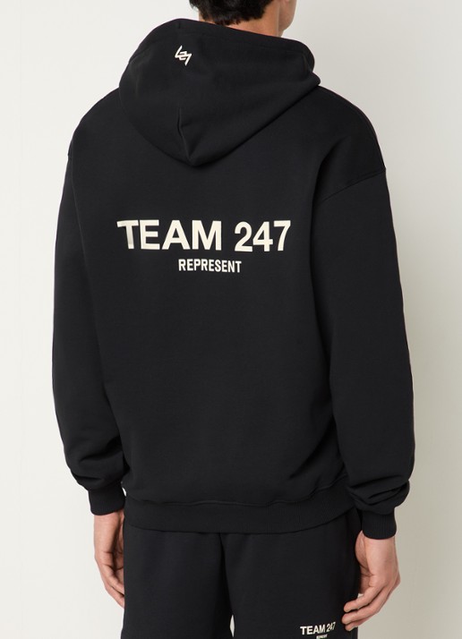 Represent Team 247 hoodie met logo- en backprint