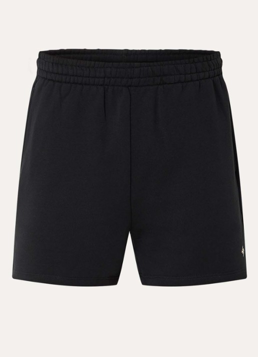 Represent Team 247 straight fit korte joggingbroek met logo - voorkant zwart
