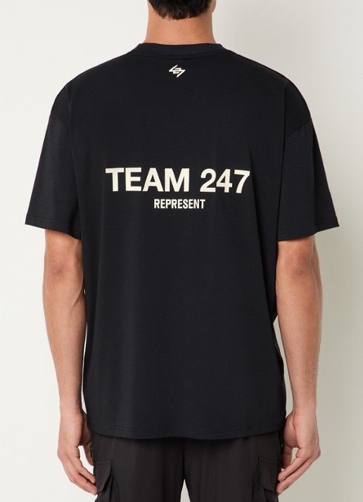 Represent Team 247 T-Shirt met logo- en backprint