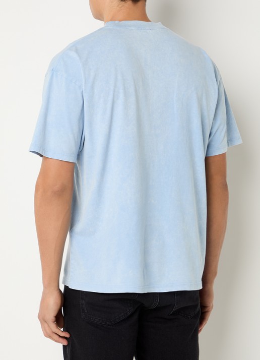 Represent Western Initial T-shirt met logoborduring - achterkant 4 lavendel